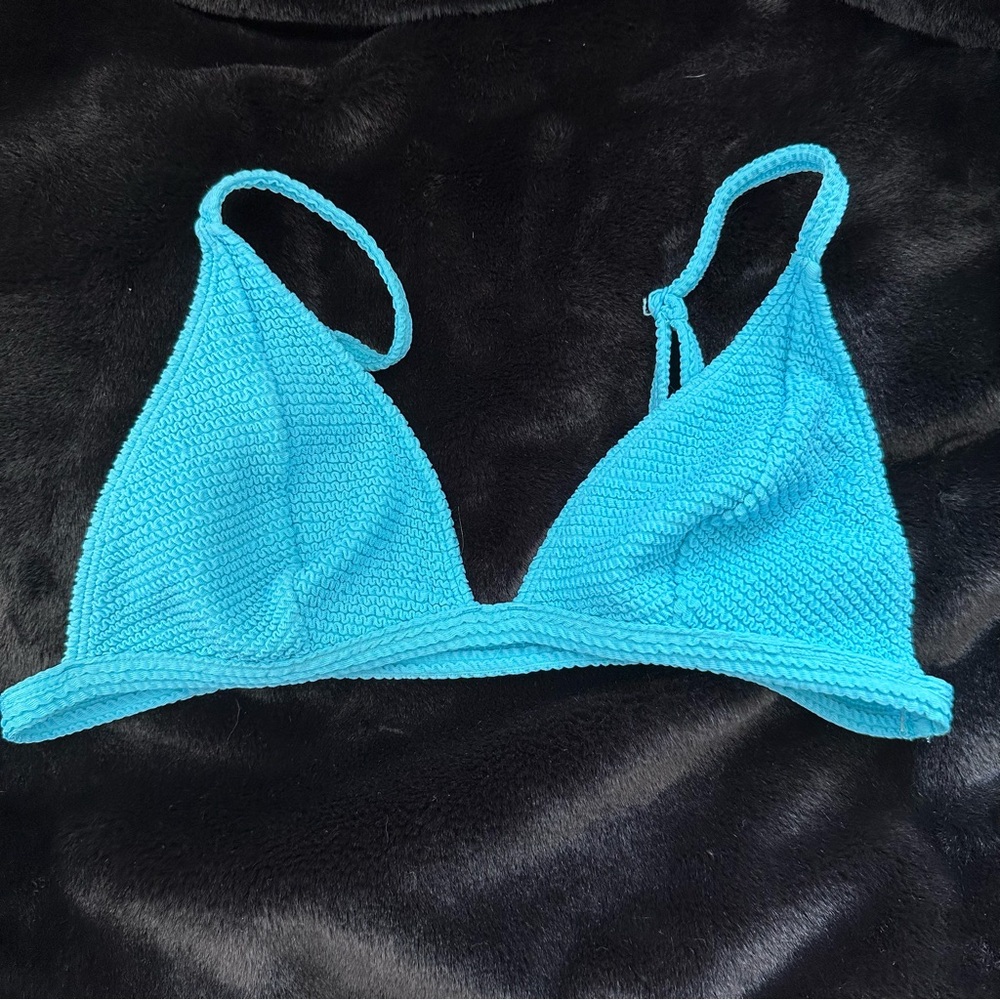 Women's Blue Bikini Top